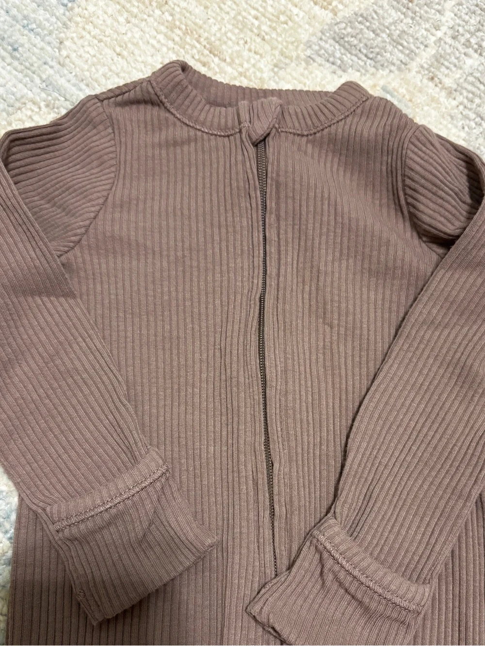 NWOT 3 Old Navy Ribbed Baby Footed Pajamas